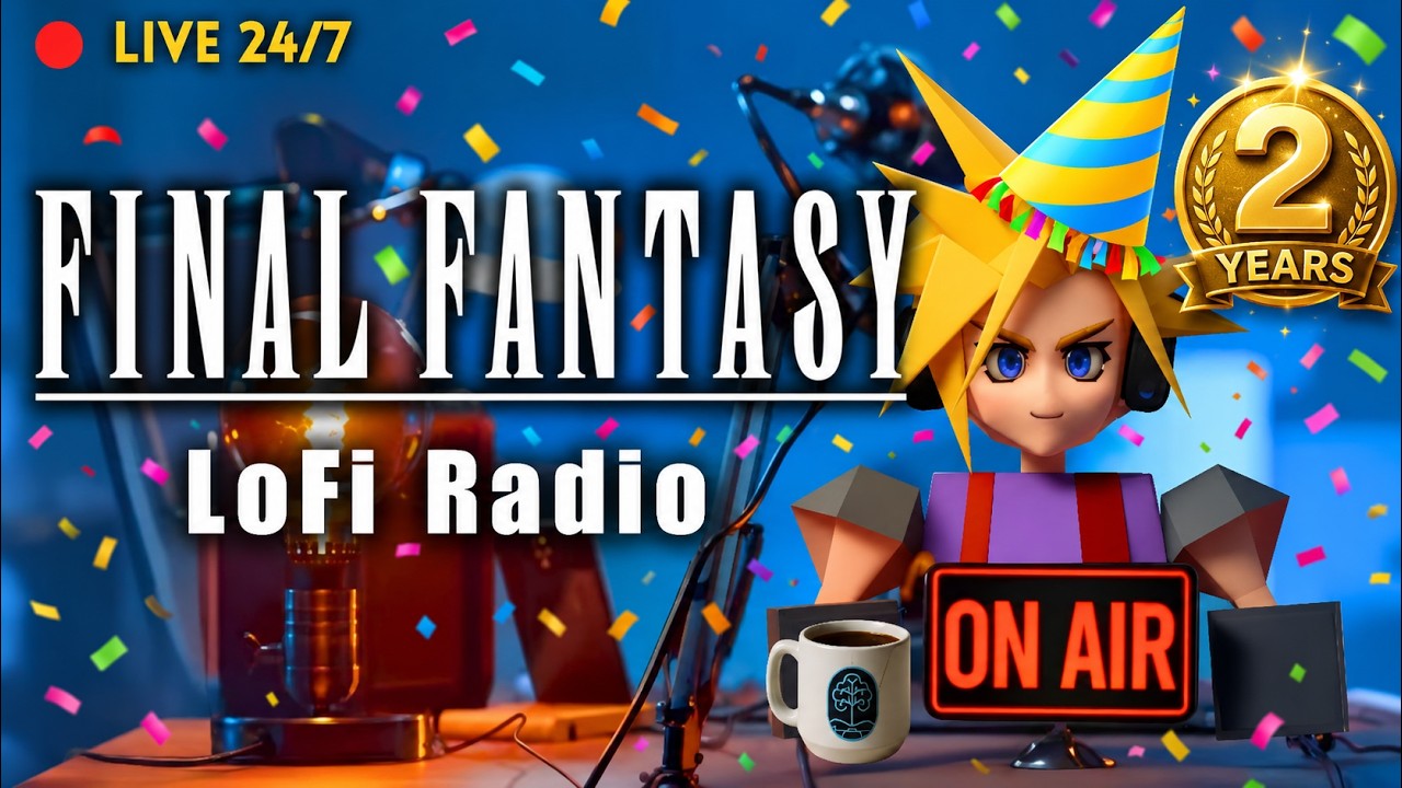 Final Fantasy LoFi Radio (24/7) - [No AI]