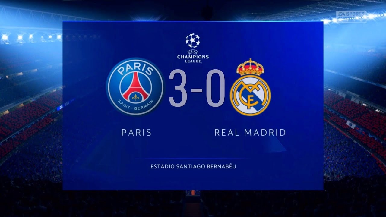| FULL MATCH | PSG 3-0 Real Madrid HD 1080p