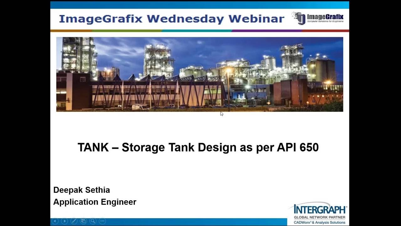 TANK &ndash; Storage Tank Design as per API 650