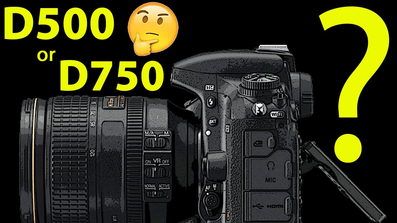 NIKON vs. NIKON! Which CAMERA BODY to buy NOW, D500 or D750?