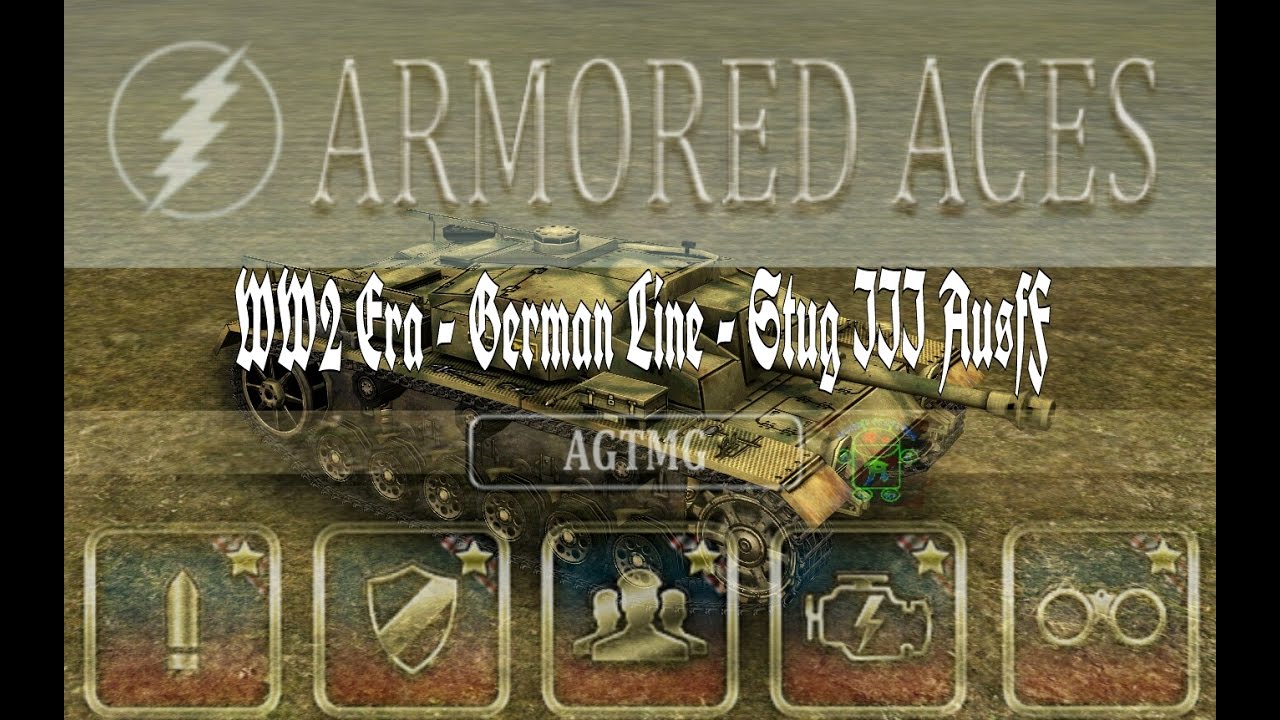 Armored Aces - Full Stug III AusfF - WW2 Era - German TDs - Full HD Gameplay (1080p)