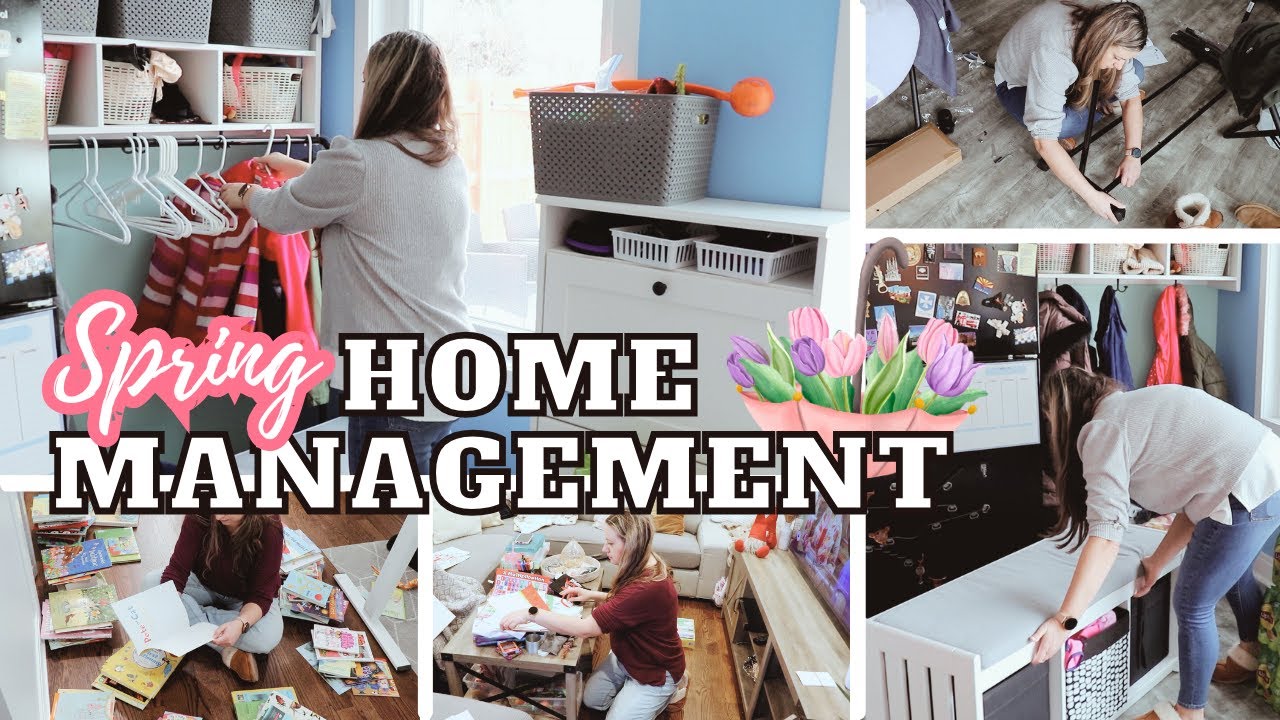 2025 SPRING HOME MANAGEMENT OF A WORKING MOM | DECLUTTER CLEAN AND ORGANIZE | FUNCTIONAL HOME