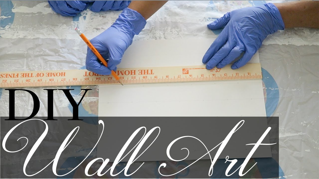 4 Custom Wall Art Pieces - Easy Wall Art DIY