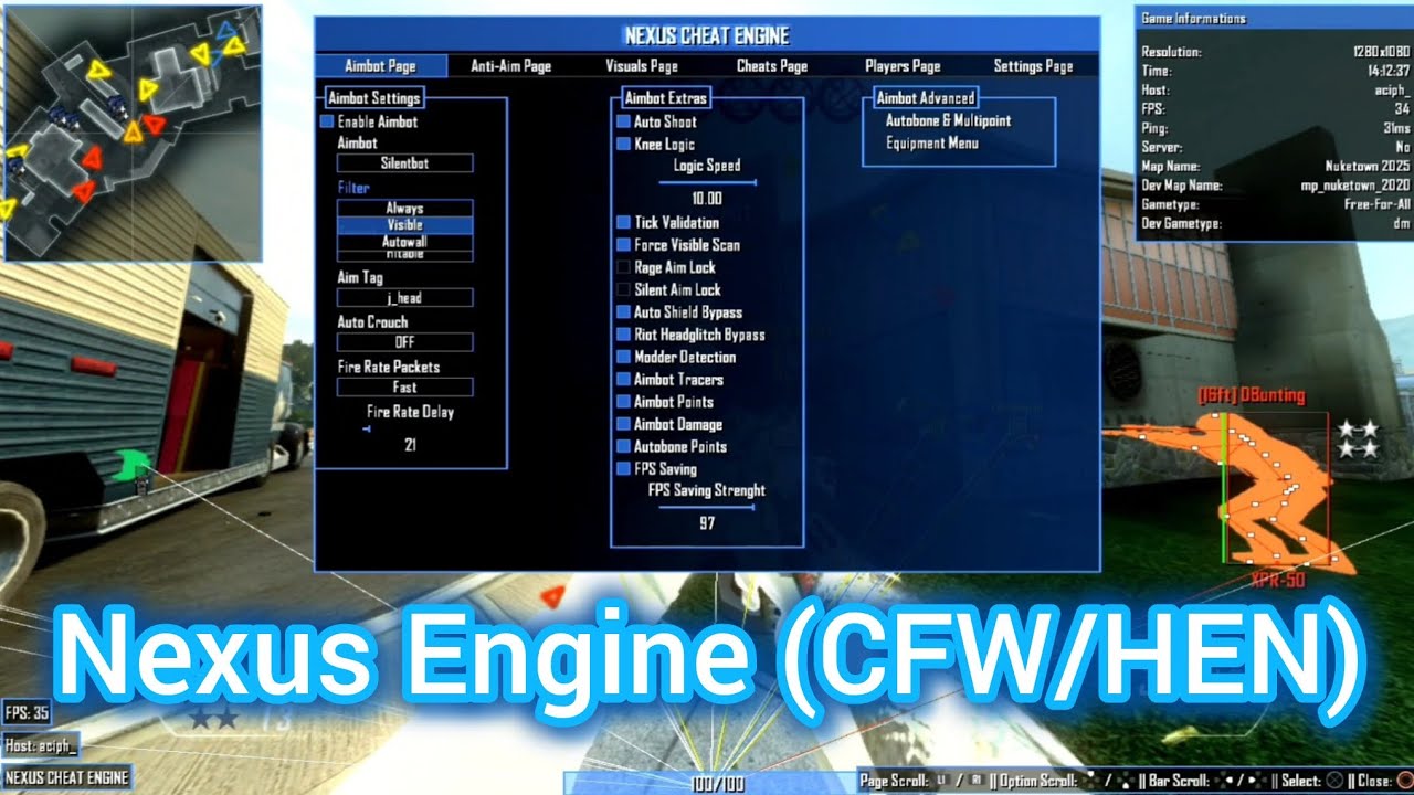 BO2 | 1.19 | Nexus Engine | Multiplayer | SPRX Mod Menu | (CFW/HEN) [+Download]