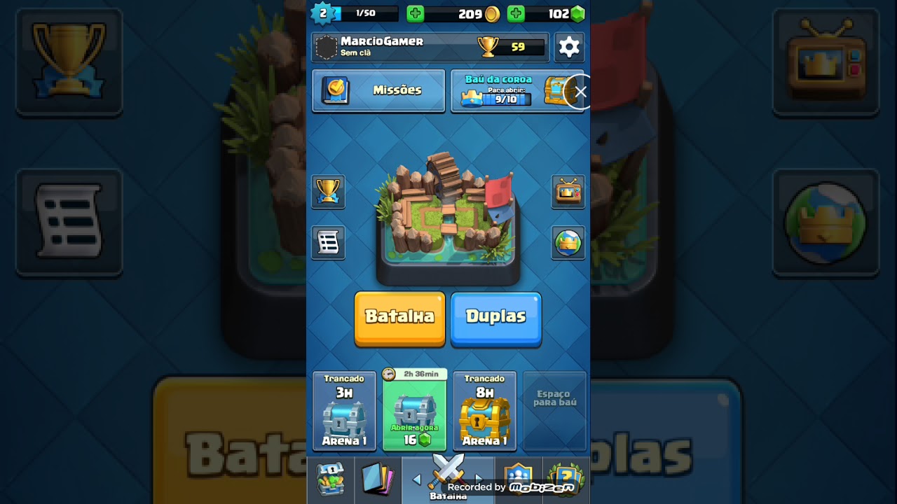 Minha primeira vez No Royale