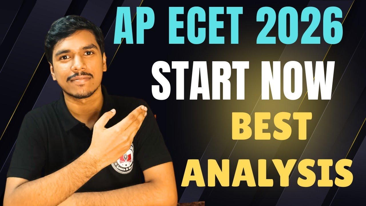 AP ECET 2026| START PREPARING NOW OR REGRET LATER| HOW TO GET TOP 500 BRANCH RANK IN ECET 2026|