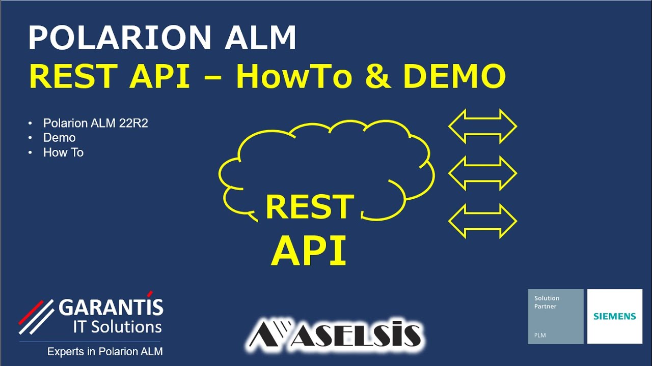 Polarion ALM. 22R2 release - demo and howto for REST API