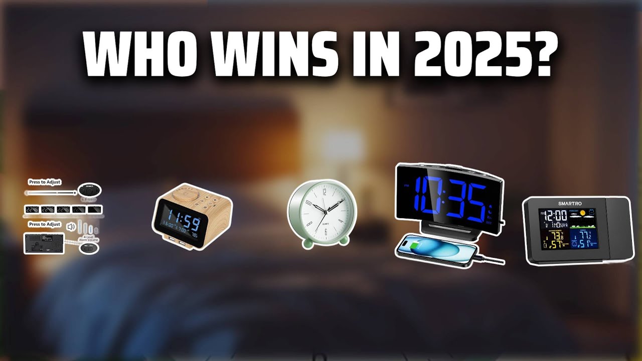Пять лучших будильников 2025 года — обязательно посмотрите перед покупкой!