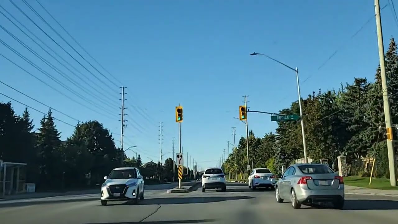Evening Drive in #Markham #Ontario