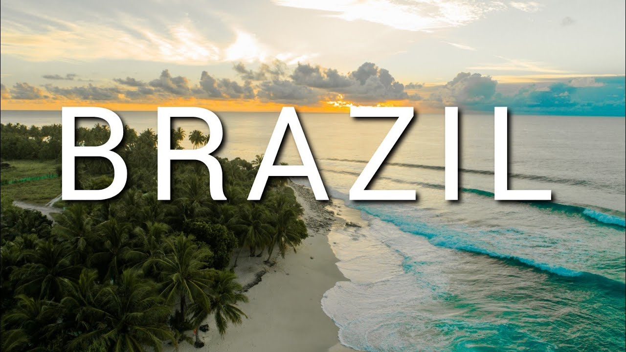 BRASIL EM 4K ULTRA HD - Brazil In 4K With Calming Music - Amazing Beautiful NATURE - RELAXING Music