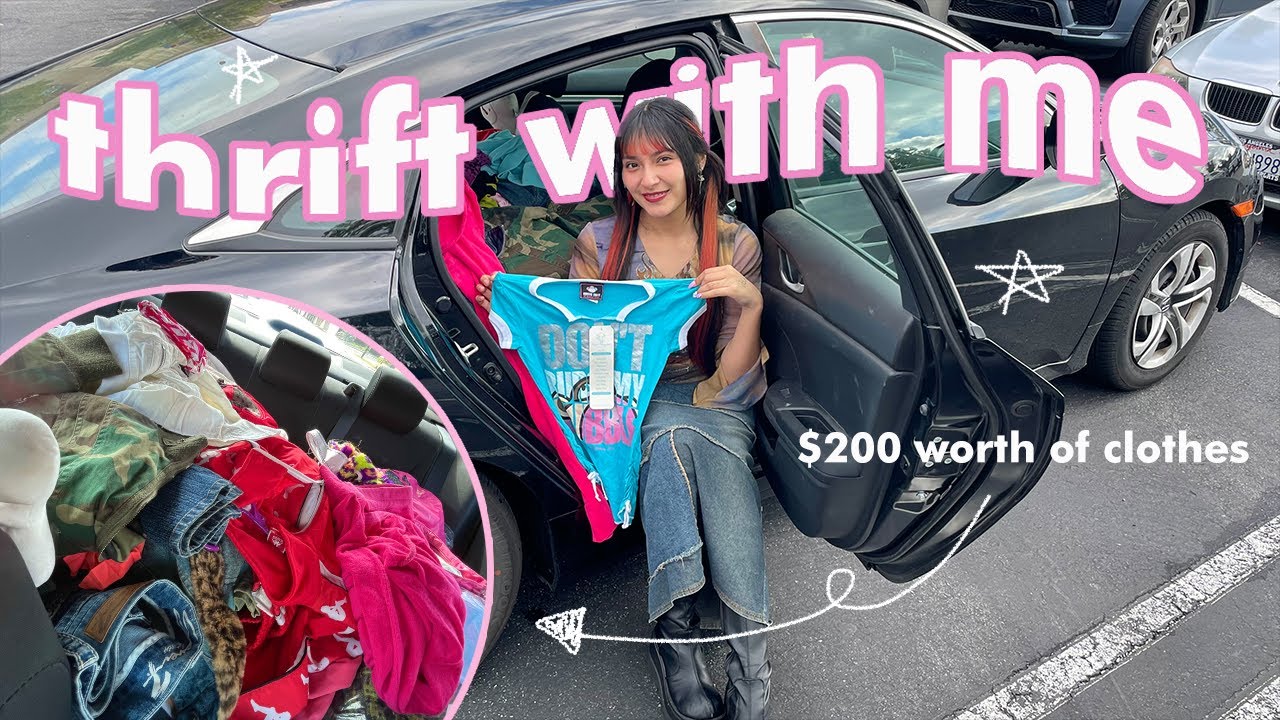 i bought $200 worth of Y2K clothes from a STRANGER!!! Part 1