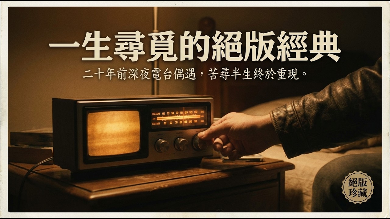 📻 二十年前在深夜廣播裡偶然聽過一次，找了半輩子終於挖出這首絕版神曲｜那種帶著木質香調的慵懶吉他與煙嗓，是現在流水線做不出的頂級品味｜私藏老歌單・老派藍調・微醺爵士BGM