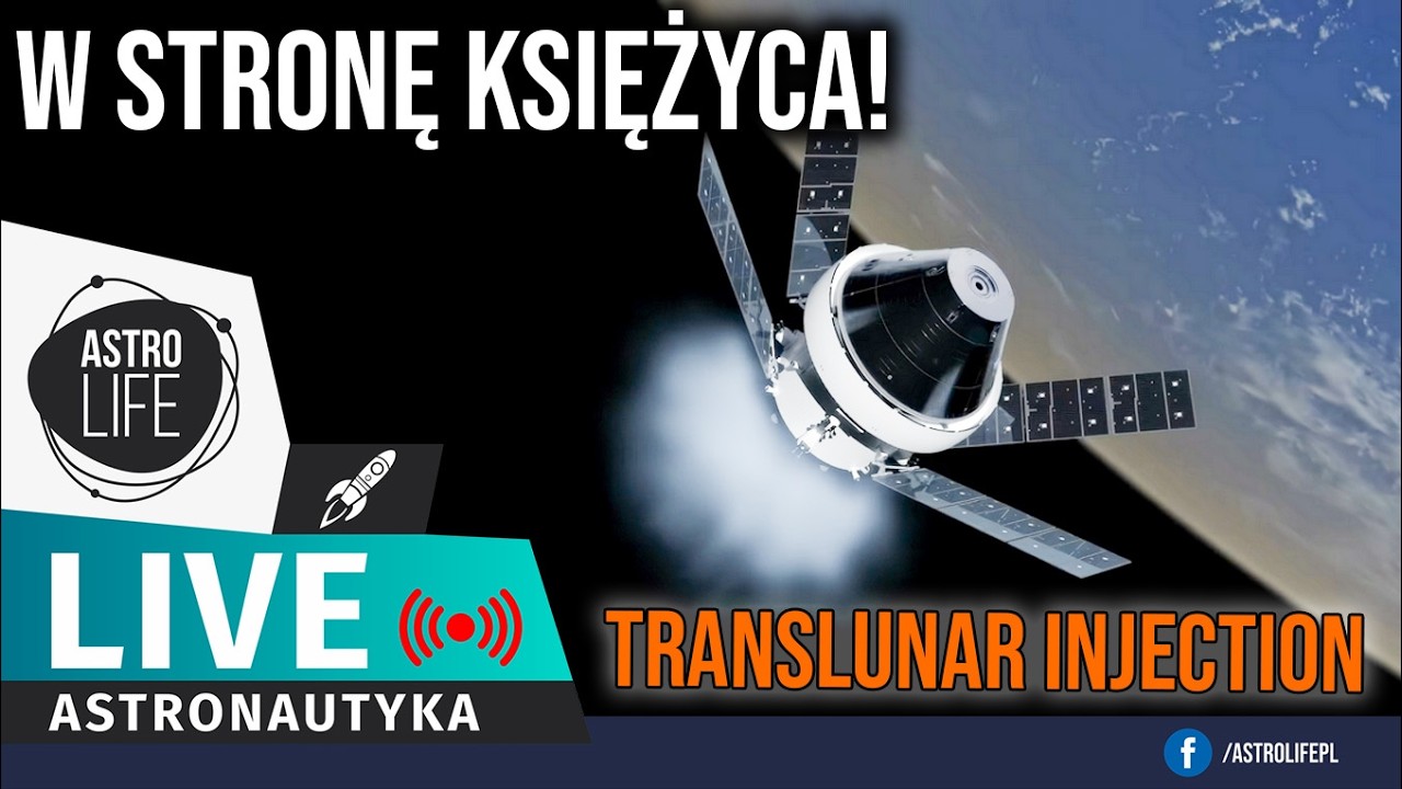 WIDZIELIŚMY ORIONA ARTEMIS II PRZEZ TELESKOP!