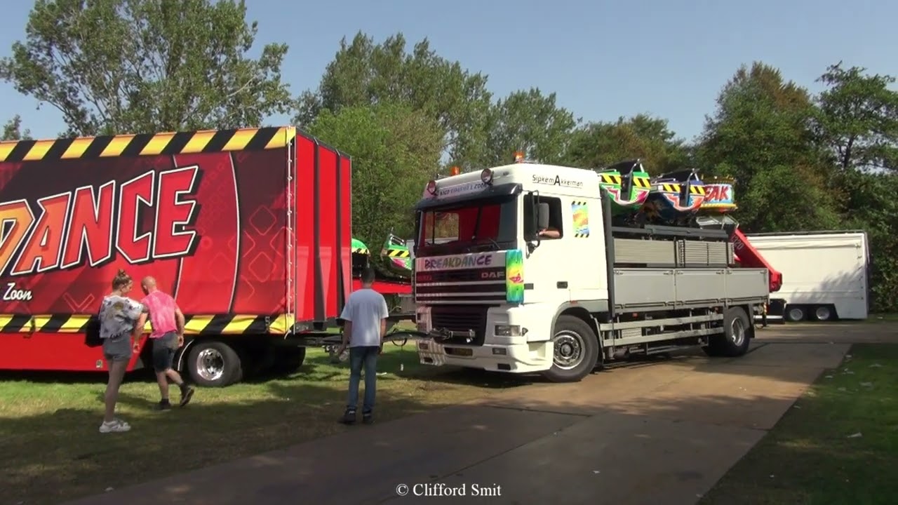 Kermis Heemskerk 2023 Afbouw en Transport