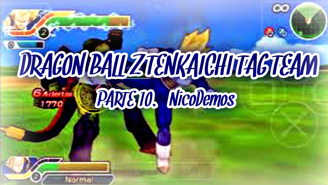 DRAGON BALL Z TENKAICHI TAG TEAM EN PSP PARTE 10