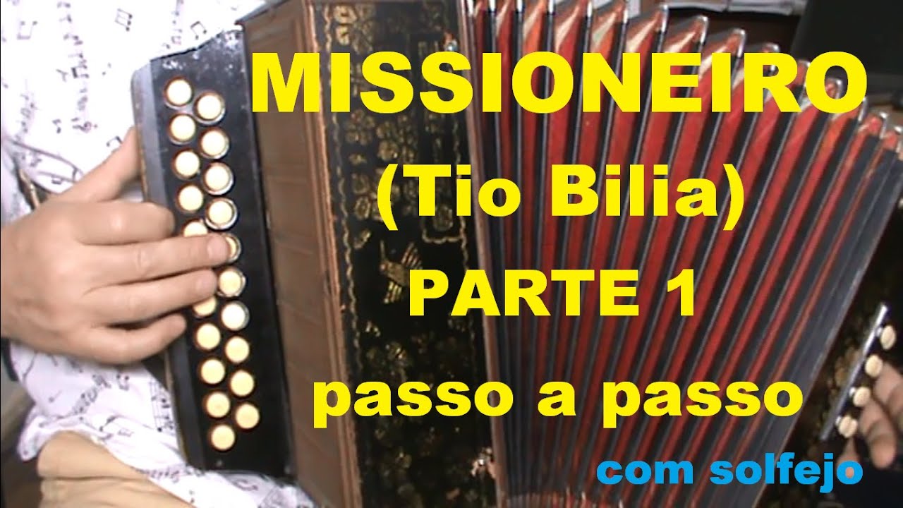 Cezar Ferreira - MISSIONEIRO (Tio Bilia) - Parte 1 - passo a passo c/ solfejo