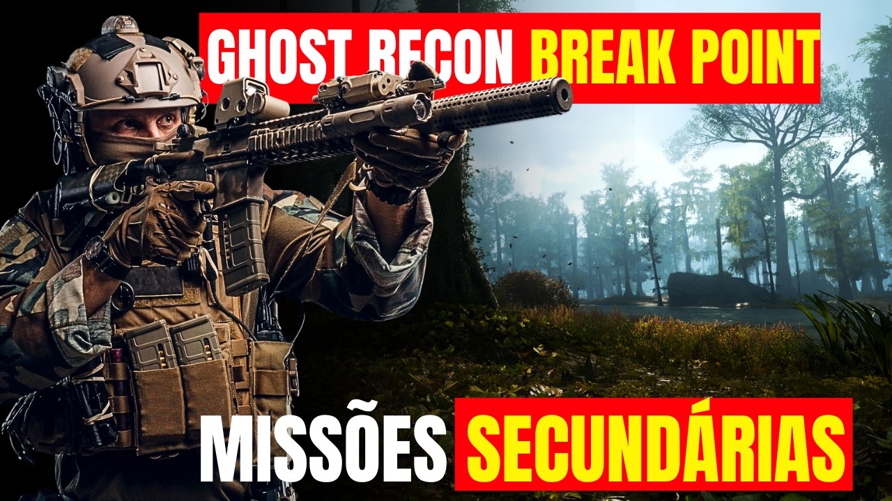 🔴 LIVE Ghost Recon Breakpoint | Limpando Bases e Fazendo Missões