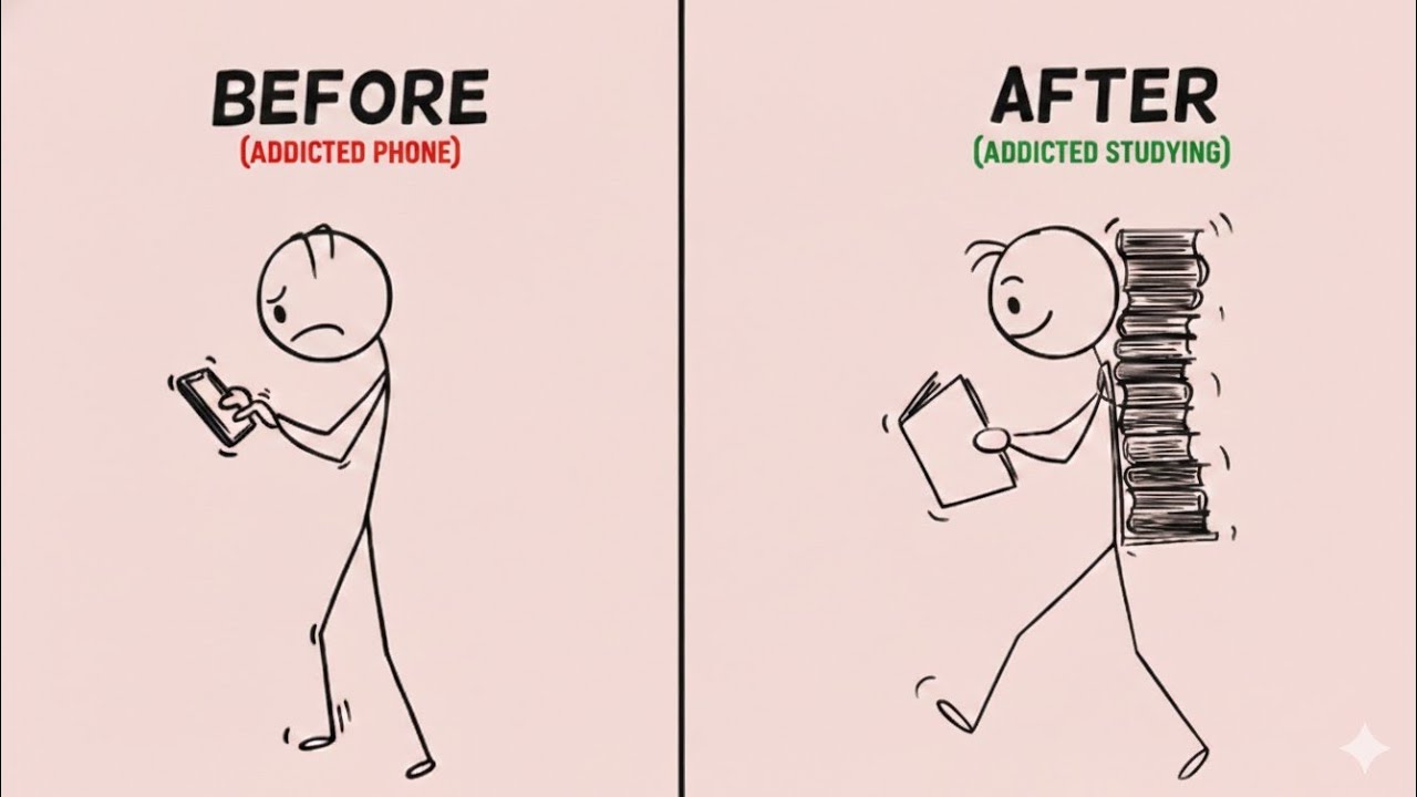 How to crave studying like a beast!! no bs proved method ... #studytips #studymotivation #dopamine