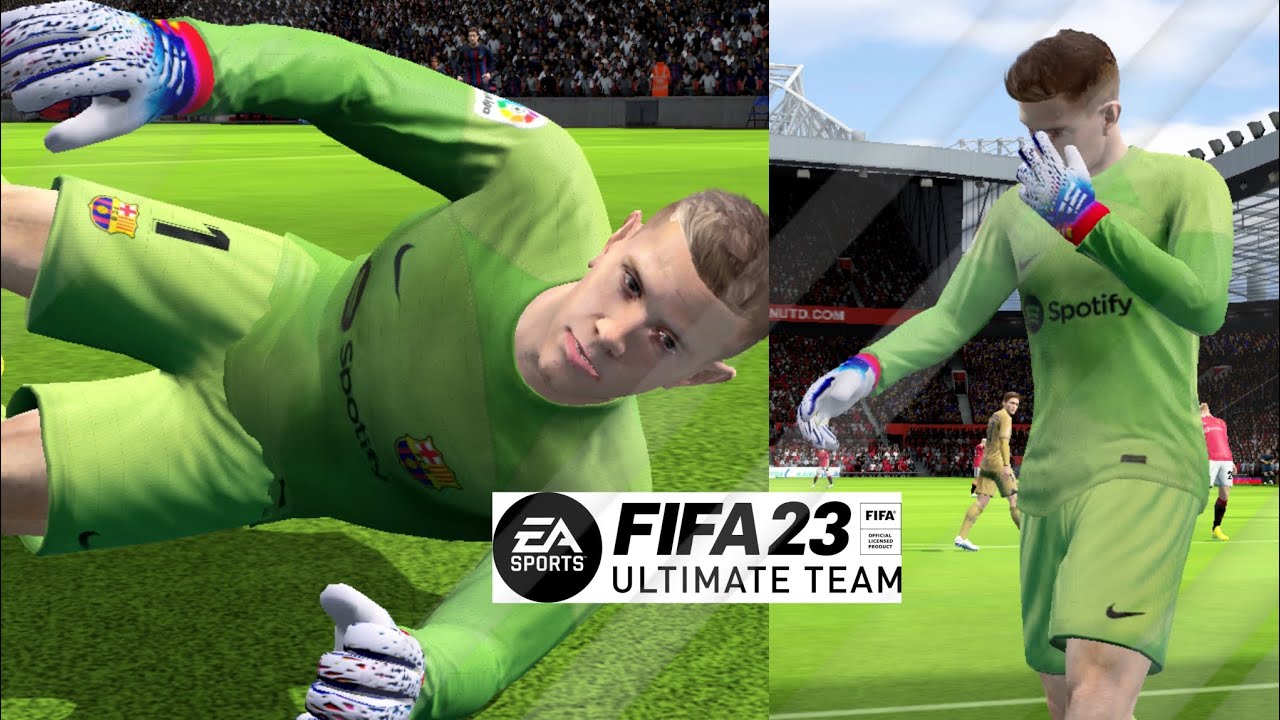 New Ter stegen GK Gloves FIFA 23 FOR FIFA 16 MOBILE