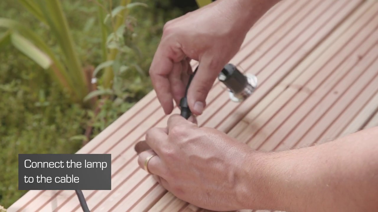 Lightpro - Installing 12V Deck Lights