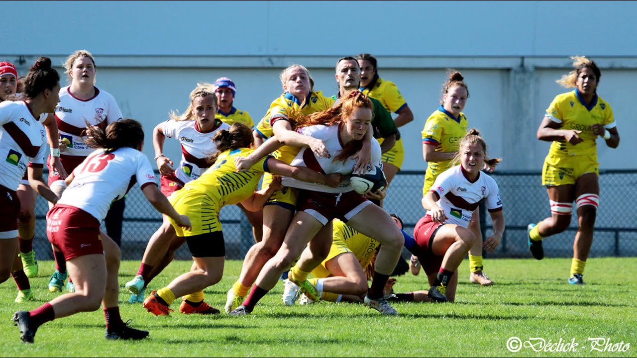 RUGBY FRANCE ELITE 1 FEMININE BORDEAUX - ASM ROMAGNAT 2020