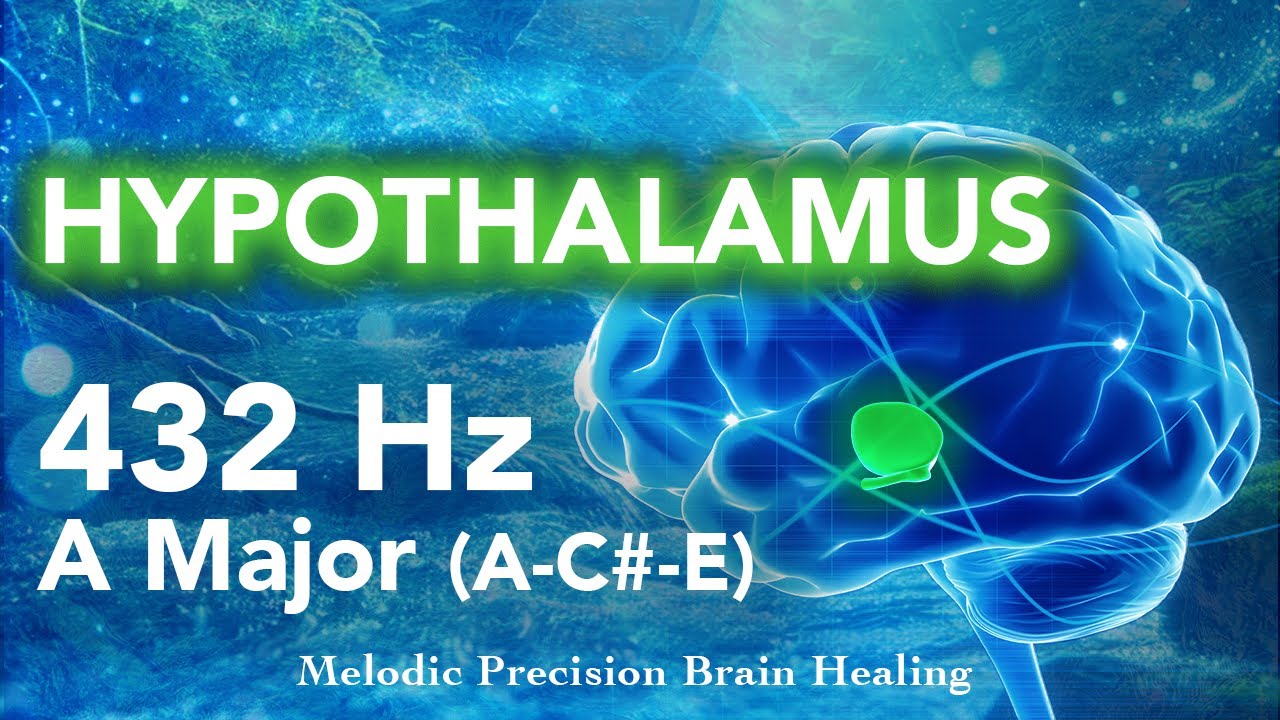 Hypothalamus Healing with 432 Hz Frequency & A Major | Stream Soundscape