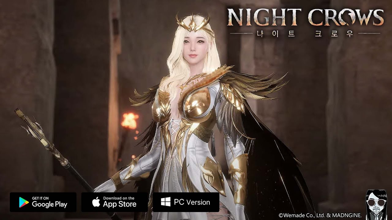NIGHT CROWS - Official Launch Korea Gameplay Android APK iOS