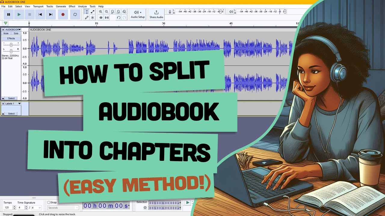 How To Split Audible Audiobook File into Chapters Using Free Software (Audacity)