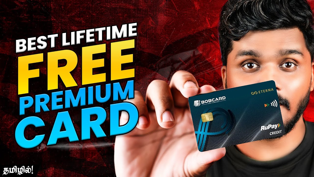 Best Lifetime free Premium Credit Card😍⚡️! - BOB Eterna Credit Card Review in Tamil!