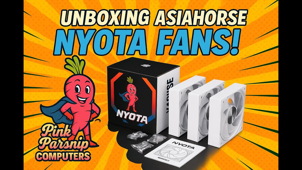 🔥 AsiaHorse NYOTA RGB Fans Unboxing – Best Budget RGB Fans for Your Gaming PC? 🔥