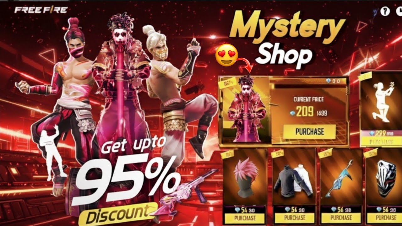 Next Mystery Shop Event Free Fire 🤯🤩 | lol emote return | free fire new event |ff new event
