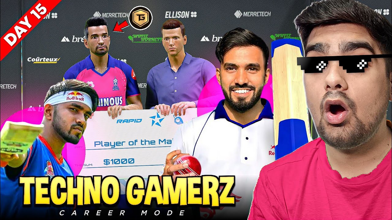 TECHNO GAMERZ CAREER MODE Cricket 24 | 30 DAYS 30 CAREER MODES