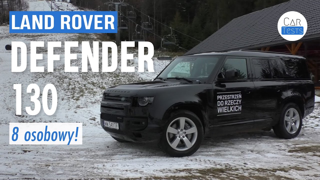 Land Rover Defender 130: 8 os&oacute;b w off-road! - test i jazda pr&oacute;bna