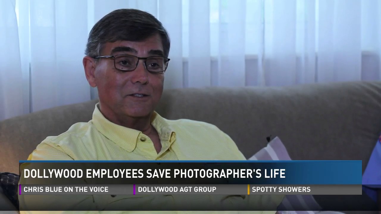 Dollywood employees save photographer's life
