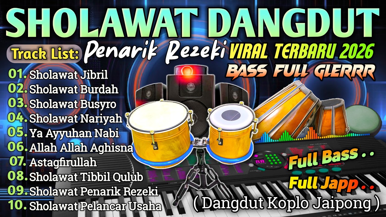 SHOLAWAT PENARIK REZEKI PALING DAHSYAT, Sholawat Nabi Muhammad SAW, Sholawat Jibril Paling Merdu