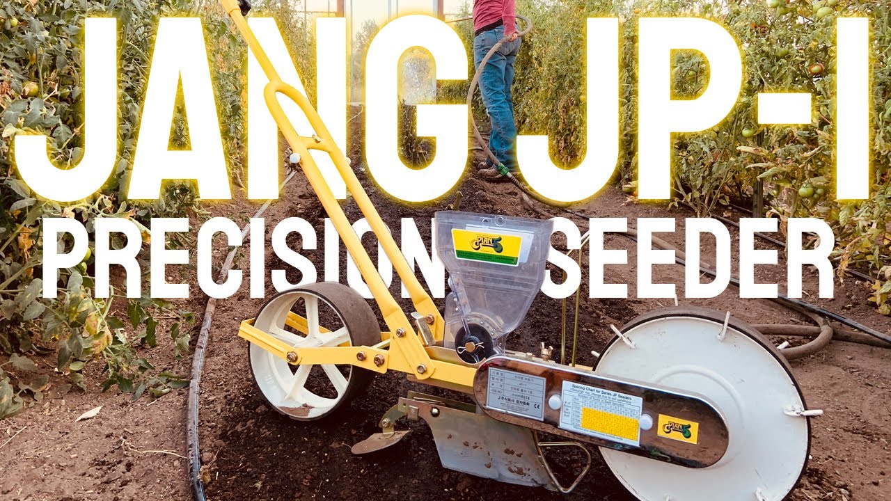JANG JP-1 CLEAN SEEDER | SEED AN ENTIRE GARDEN BED in LESS THAN 5 MINUTES!