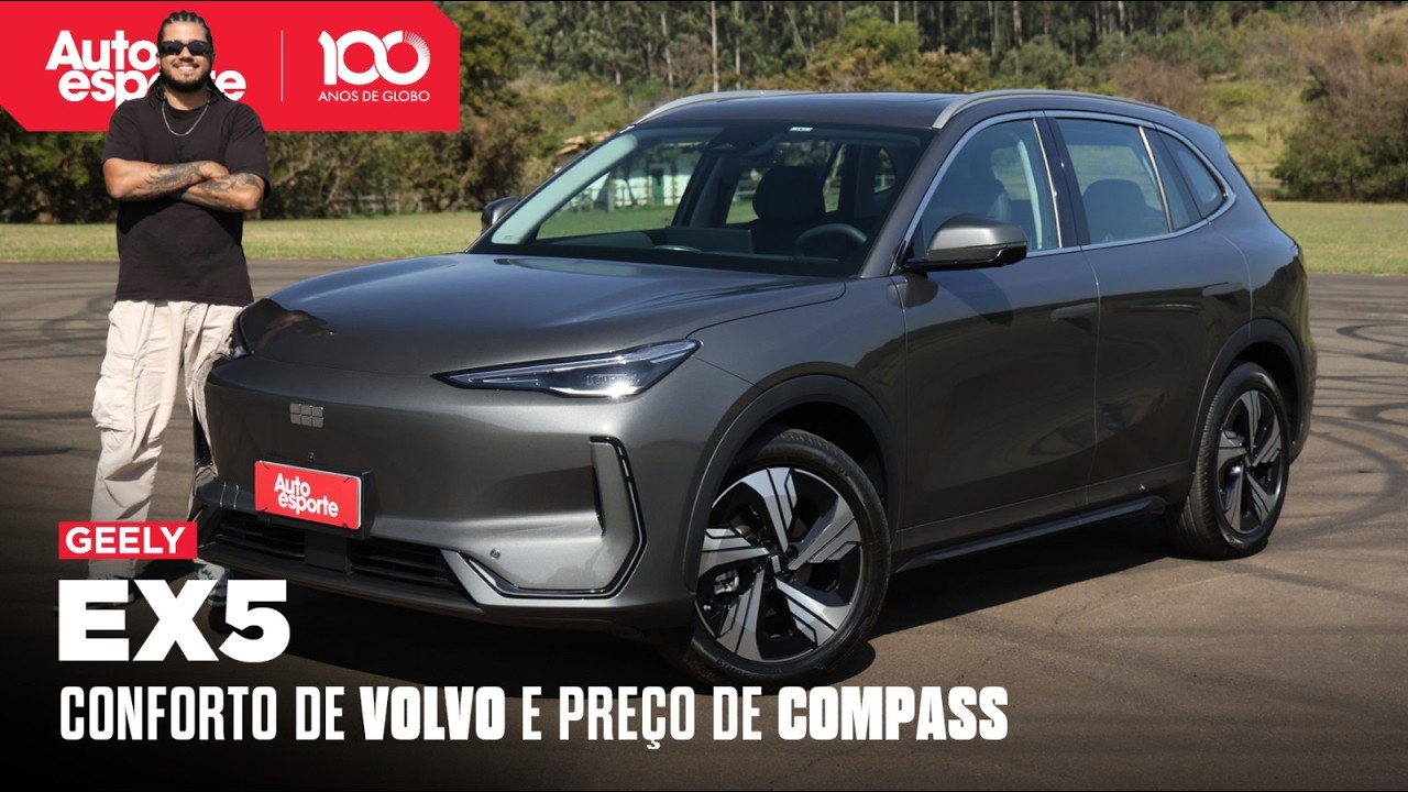 GEELY EX5 é SUV ELÉTRICO CHINÊS vendido pela RENAULT com pegada de BYD