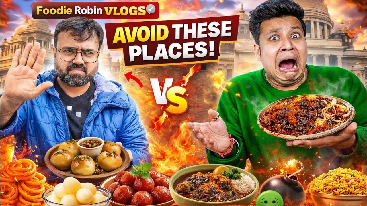 Trying Every Food Recommendation Of Foodie Robin at PATNA!!! @FoodieRobin 