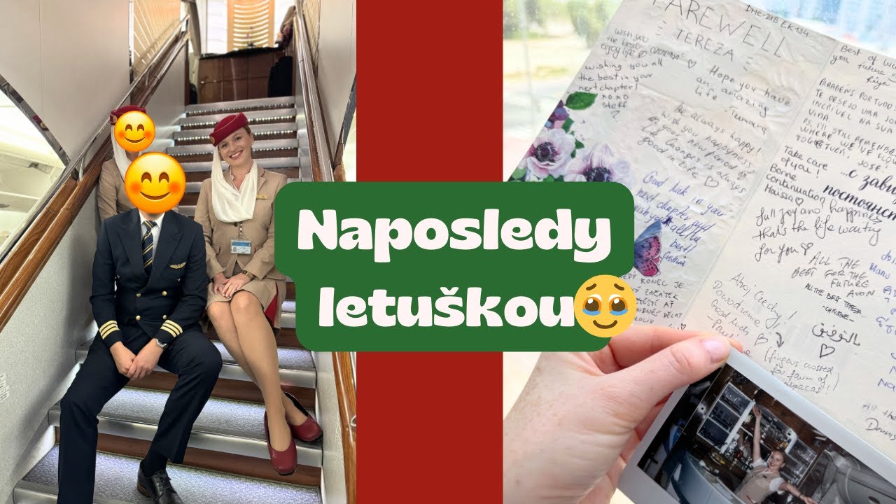 POSLEDN&Iacute; LET JAKO EMIRATES LETU&Scaron;KA 🥹