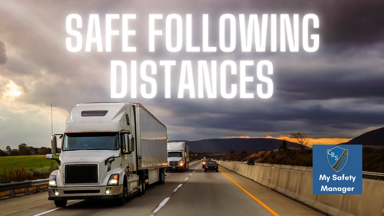 Following Distances for Trucks