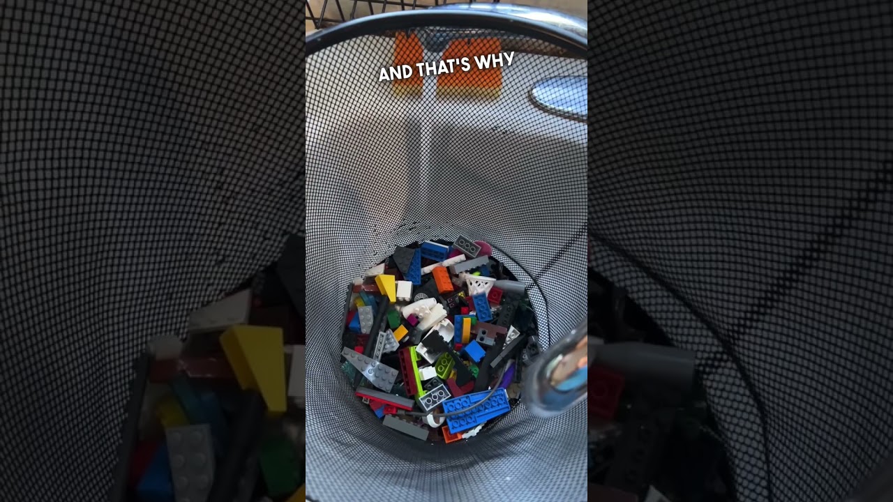 Как я предпочитаю стирать LEGO 💛 #шорты #lego