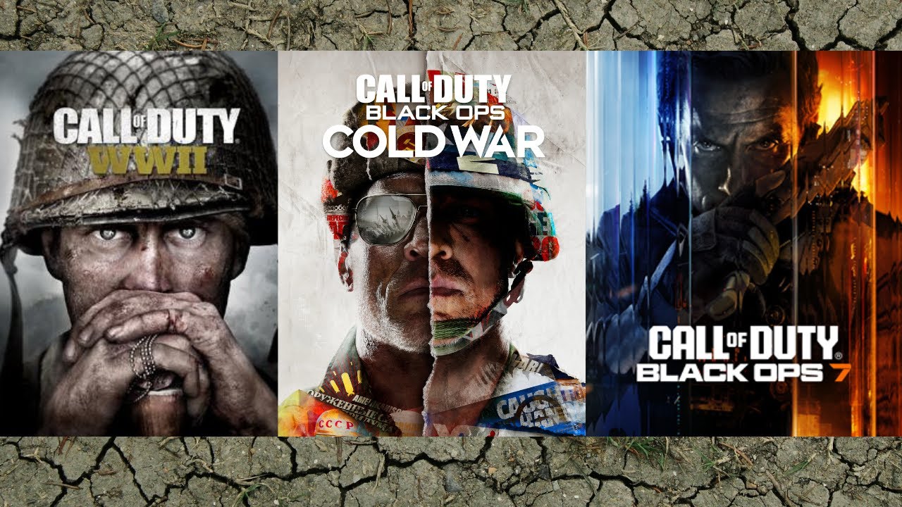 CALL OF DUTY X3: WWII, BLACK OPS: COLD WAR + BLACK OPS 7 #LIVE