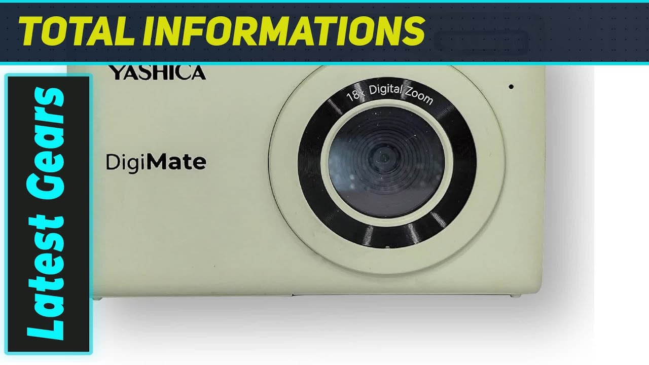Yashica DigiMate 4K: The Coolest Retro Camera for Modern Adventures!