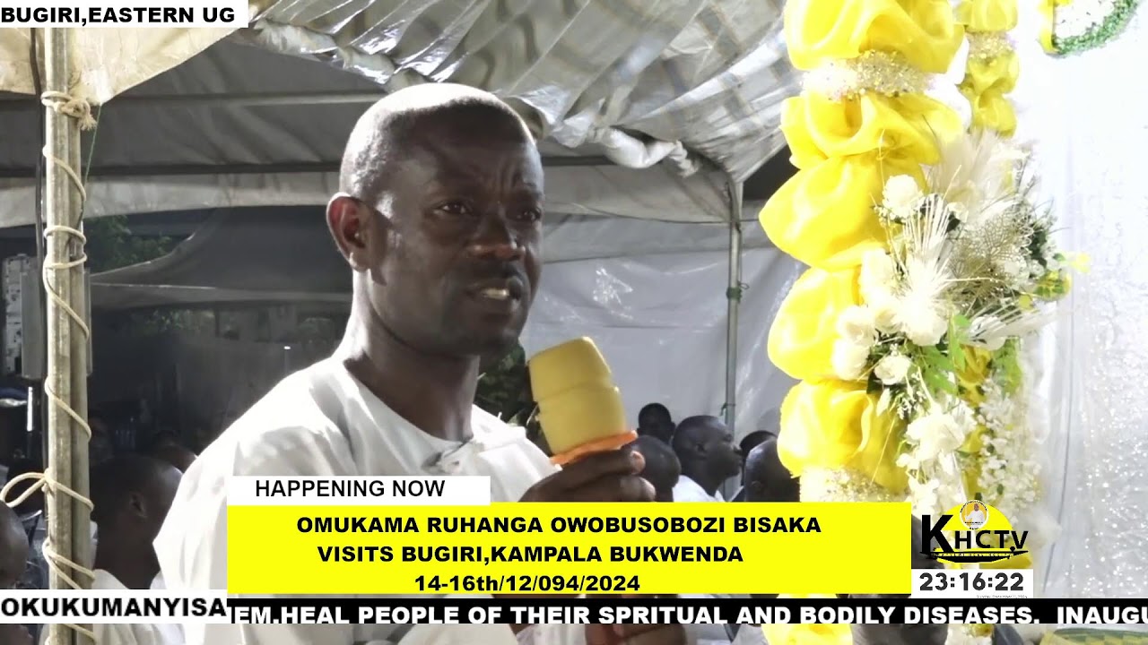 OMUKAMA RUHANGA OWOBUSOBOZI BISAKA VISITS BUGIRI ITAMBIRO,KAMPALA BUKWENDA