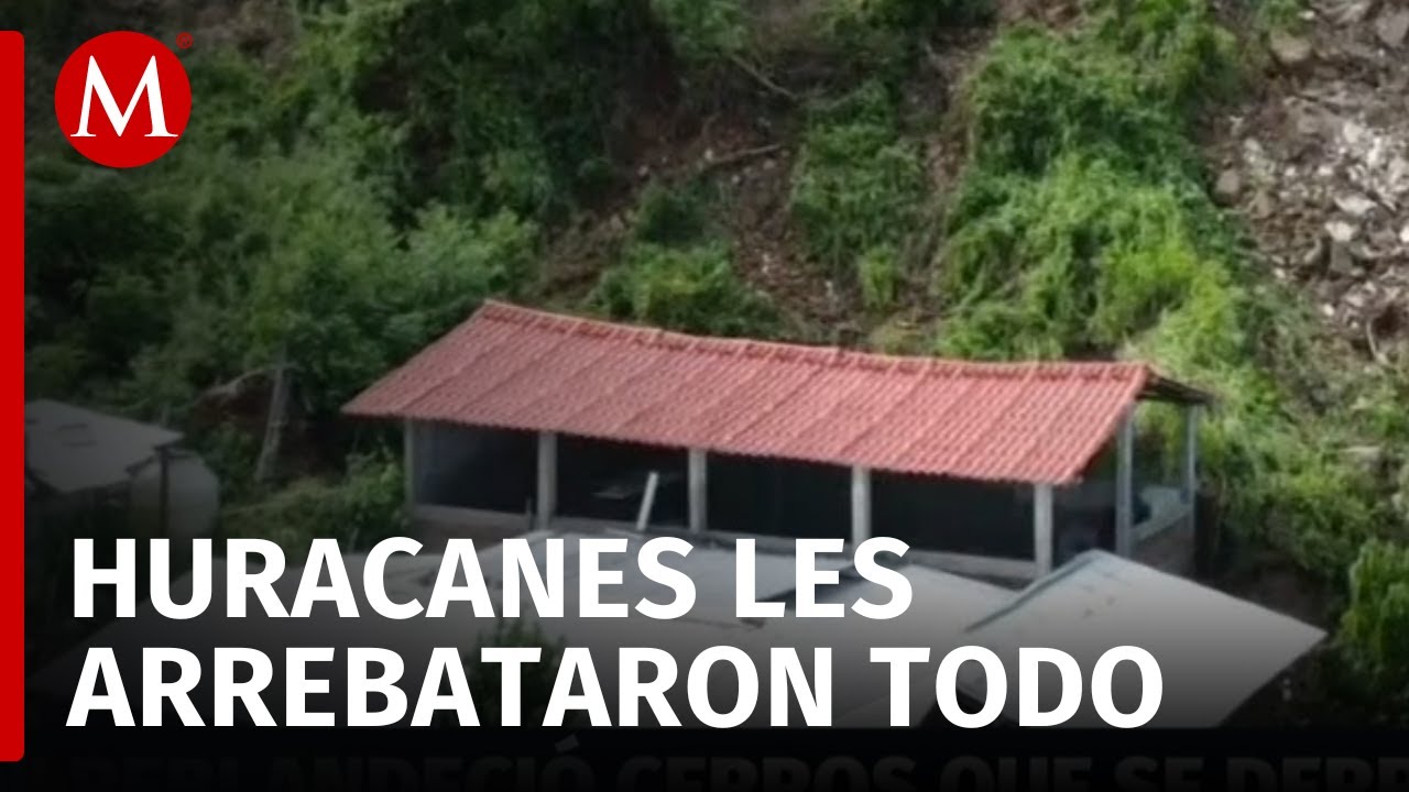 Coyuca de Benítez se ha convertido en un pantano al ser golpeados por 'John'