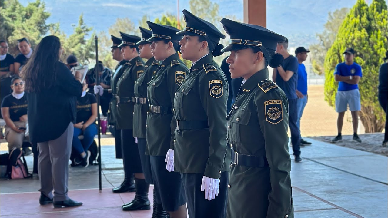 Escolta de Bandera de la UTCH Nacional Fragua de la Mexicanidad