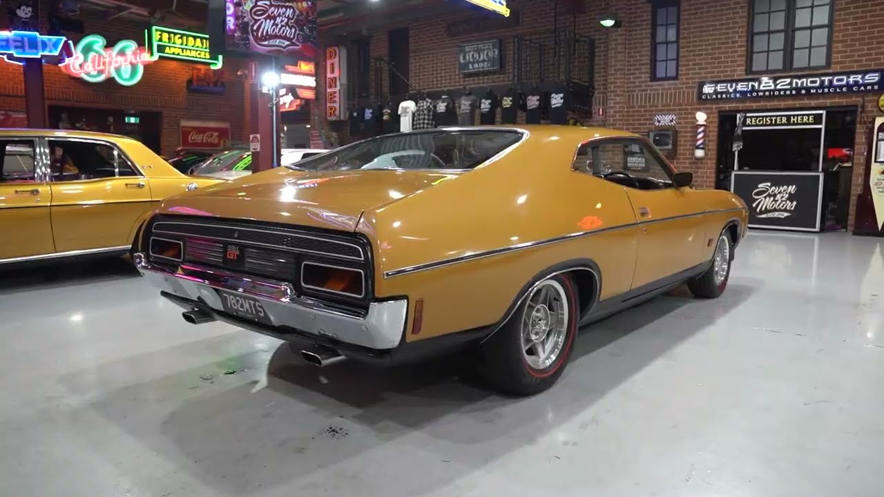 SOLD! in August 10th Live stream Auction - 1973 Genuine Ford XA GT Falcon Hardtop