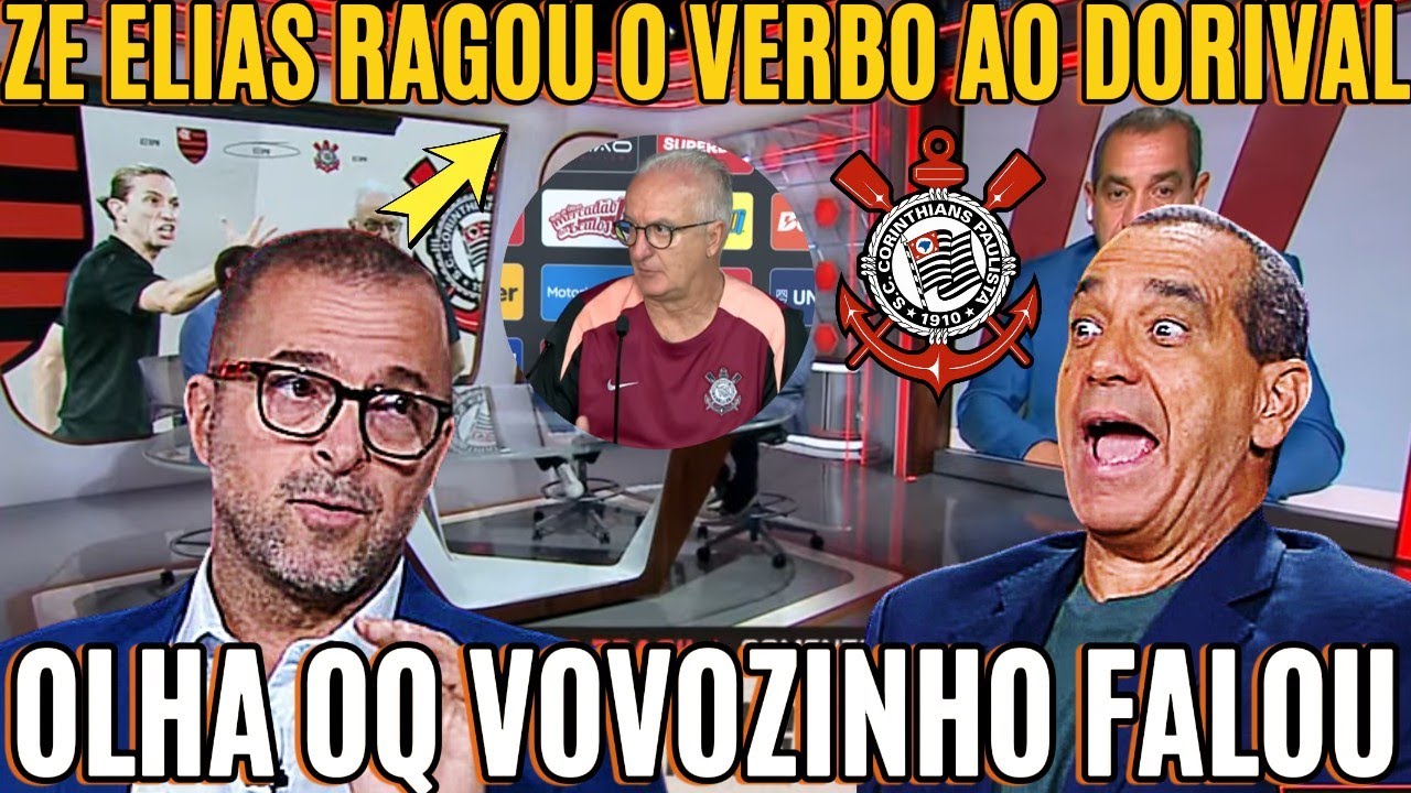 ZE ELIAS  E VOVOZINHO ANALISA O TRABANHO DO DORIVAL E TRAS AS INFORMAÇÕES DO TIMÃO CAMPEÃO