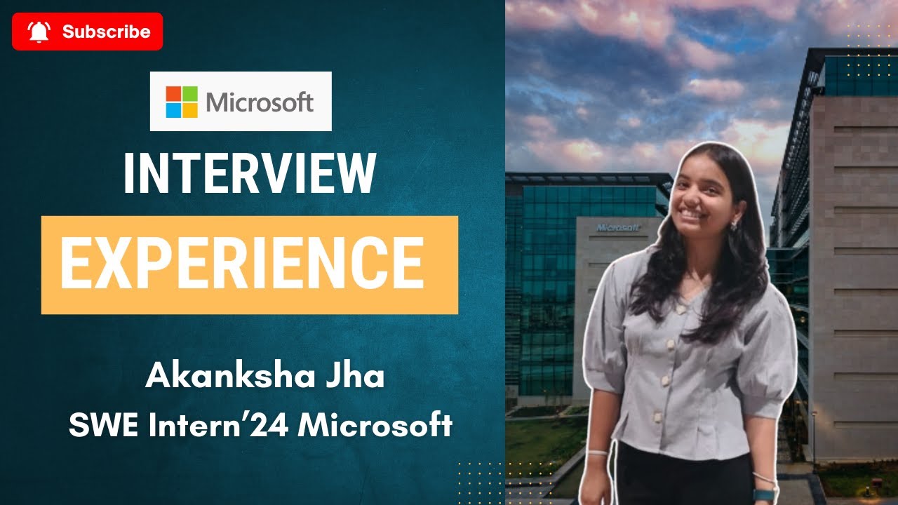 Microsoft Intern Interview Experience || SWE Intern Role @Microsoft || @next_techies