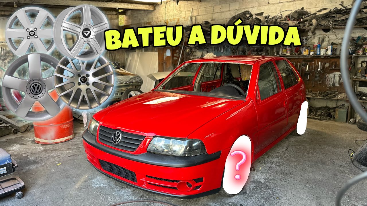 AGORA A DÚVIDA É QUAL RODA 18 MONTAR NO MEU GOL G3 , VIM NA FÁBRICA DA VOLCANO ESCOLHER